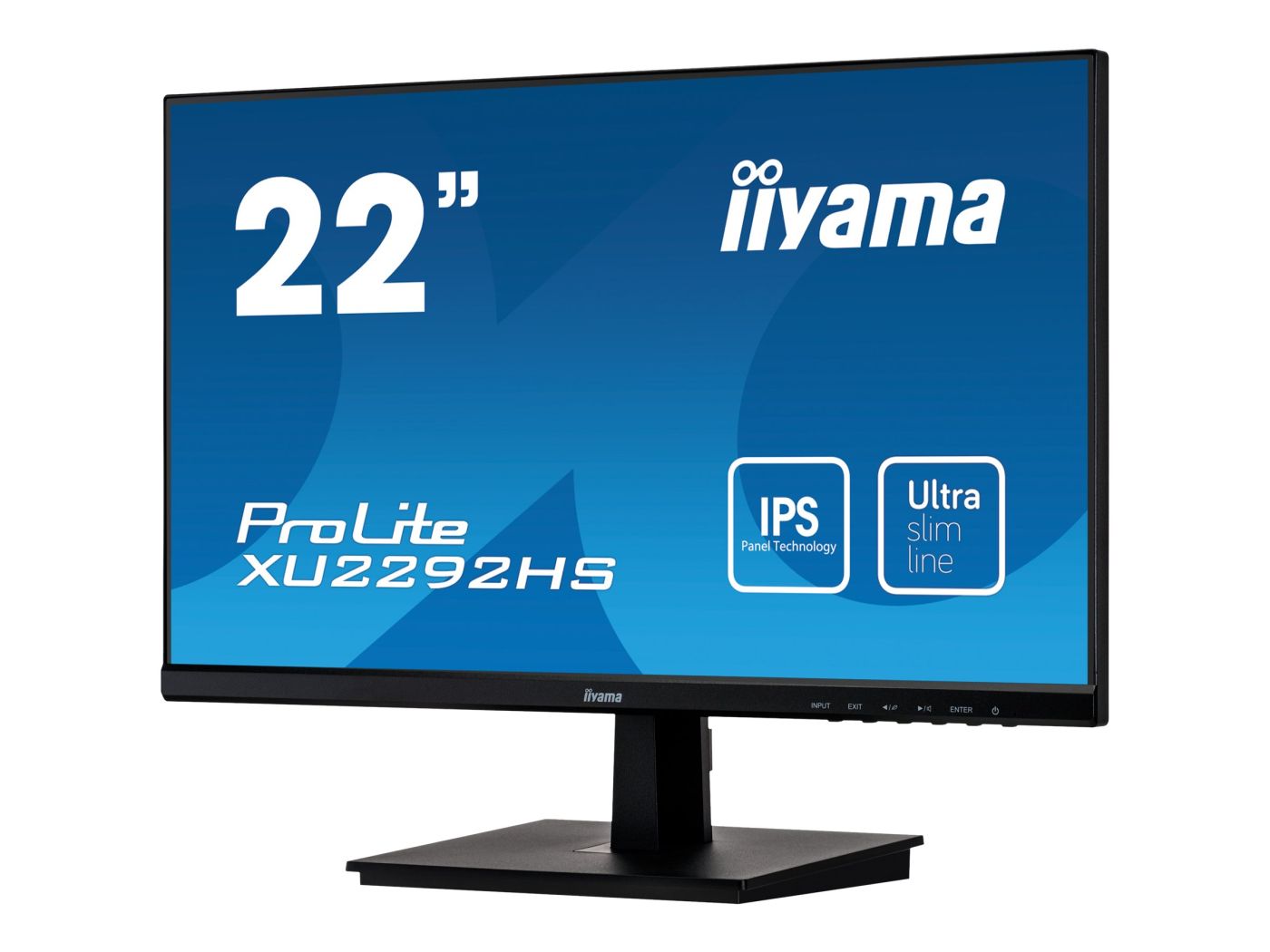 54699 - Monitor Iiyama 22" Prolite XU2292HS Ultra Slim FHD ...