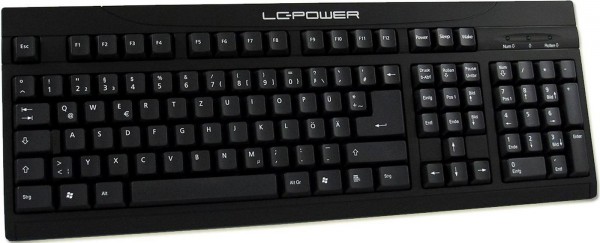 Tastatur LC-Power BK-902 USB schwarz