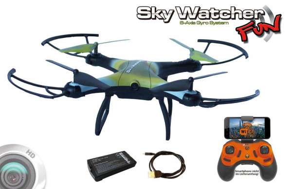 RC Quadrocopter Skywatcher Fun RTF FPV 9360